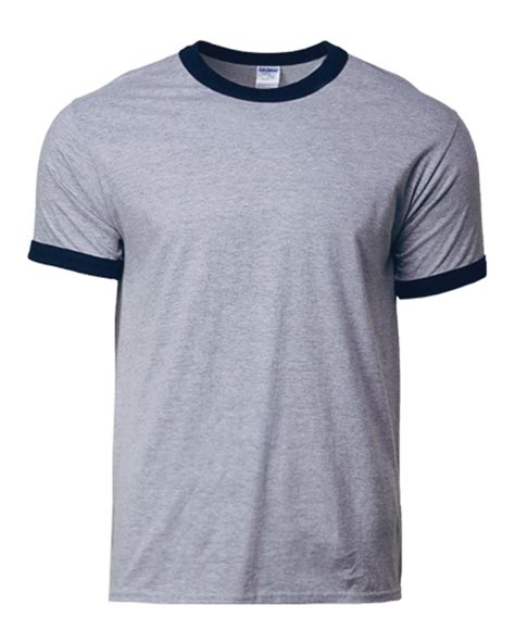 Gildan® Premium Cotton™ 76600 Adult Ringer T Shirt Wishtee Sdn Bhd