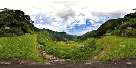 360° View Of Batad Rice Terraces Banaue Ifugao Philippines Alamy