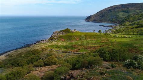 Wonderful Murlough Bay in North Ireland - Aerial View Stock Image - Image of game, atlantic ...