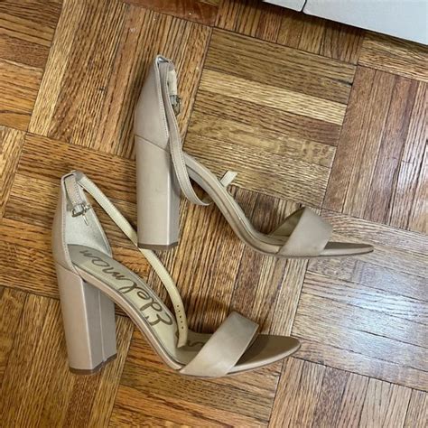 Sam Edelman Shoes Nude Sam Edelman Yaro Block Heel Sandal Poshmark