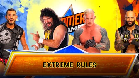 Wwe K Cactus Jack Vs Dexter Lumis Vs Johnny Gargano Vs Riccochet