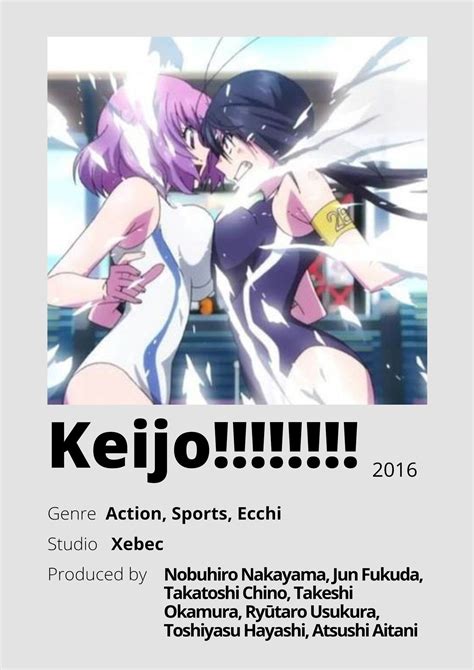 Keijo Anime Minimalist Poster 😊 Information Taken From And