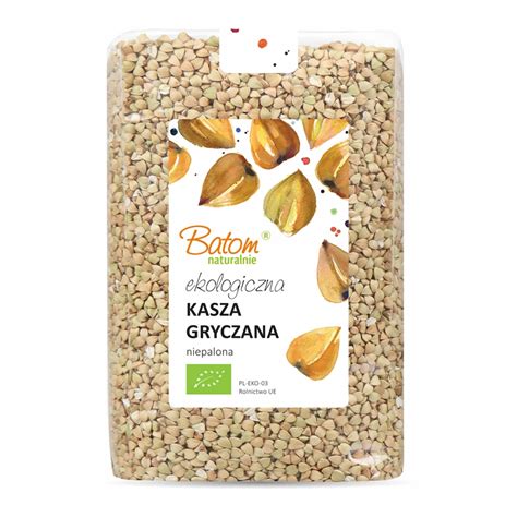 EKOLOGICZNA KASZA GRYCZANA NIEPALONA 1KG BATOM BIO 11013758033 Allegro Pl