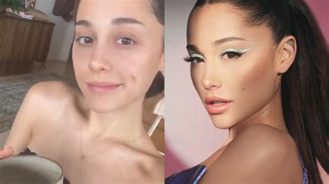 Ariana Grande Sorprende En Redes Con Su Belleza Natural Sin Gota De