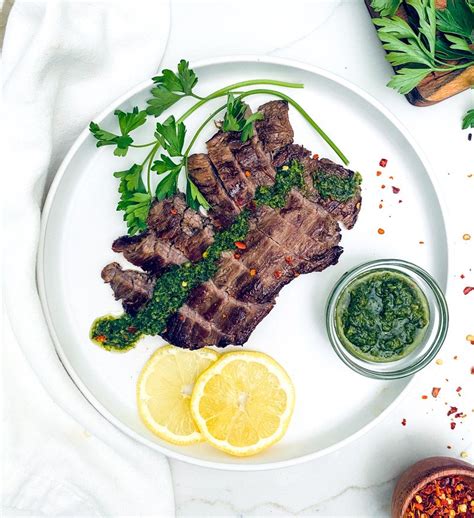 Grilled Skirt Steak The Best Chimichurri Gourmet Mami