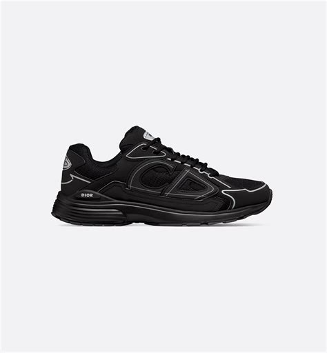 sneaker black mesh  black technical fabric dior