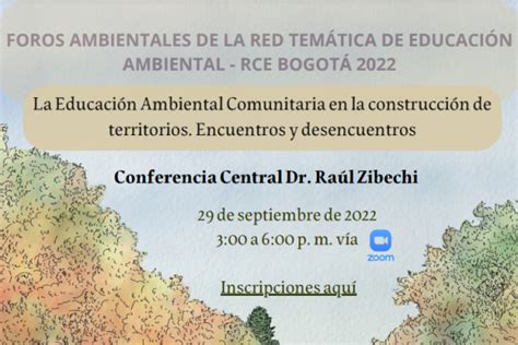 Foro De Educación Ambiental Comunitaria Agencia De Noticias Ud