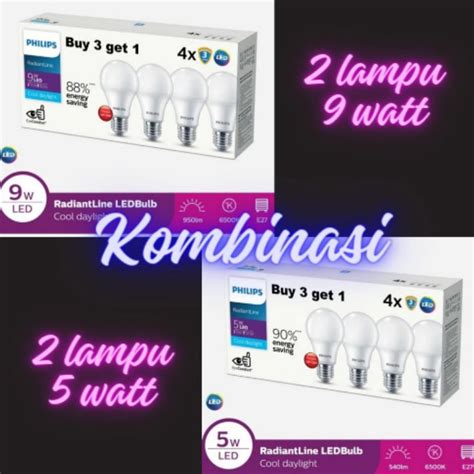 Jual Art A O Lampu Led Philips Radiantline Beli Gratis Dapat