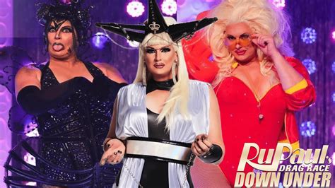 All Of Spankie Jackzon Runway Looks Of Rupauls Drag Race Down Under S2