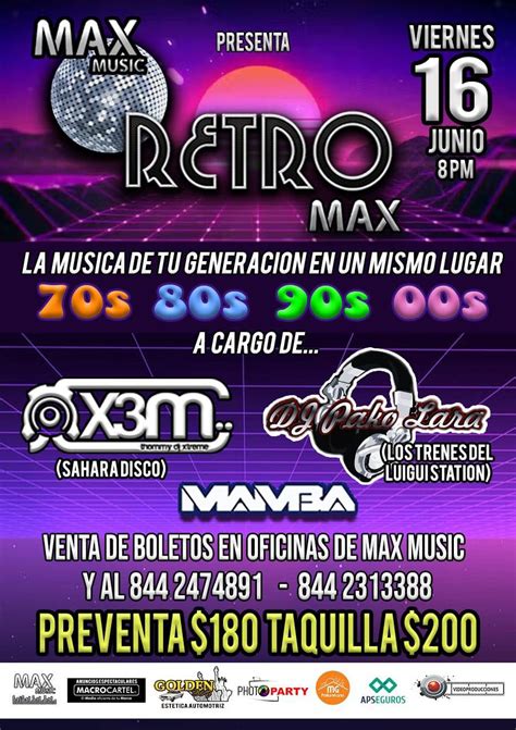 Retro Mix En Mamba Vivo Bar Bienvenidos A Saltillo