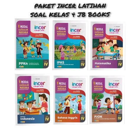 Jual Buku Siswa Modul Incer Latihan Soal Sd Mi Kelas Kurikulum