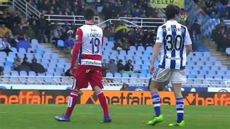 Real Sociedad 3 0 Granada CF RESUMEN LaLiga J24 YouTube