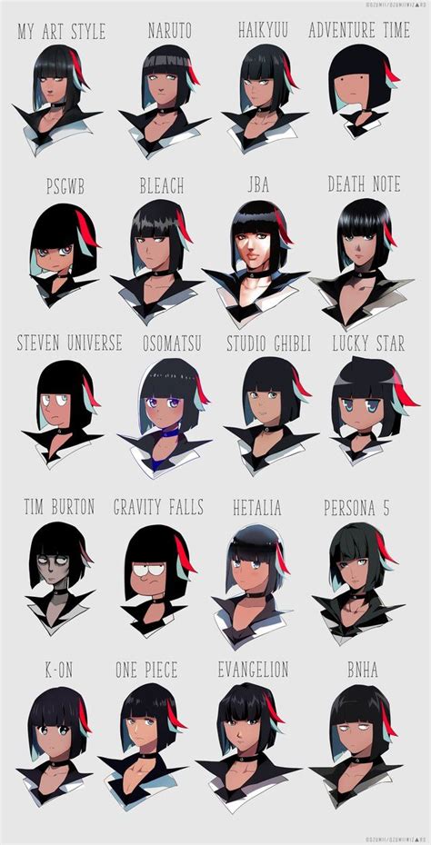 Art Style Challenge By Ozumii On Deviantart Art Style Challenge