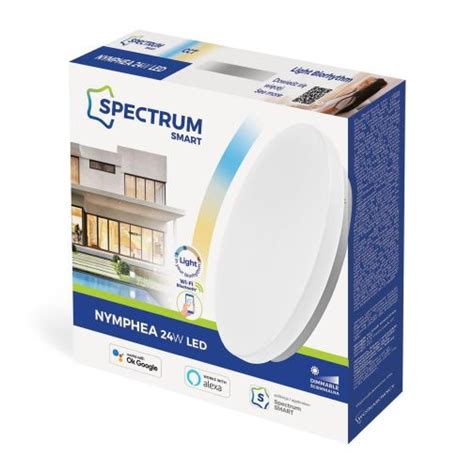 Plafonier Smart Spectrum Nymphea Wifi Cct W