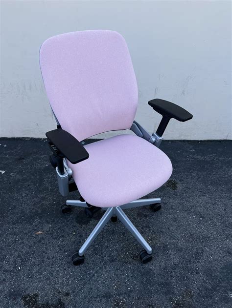 Pink Steelcase V2 Leap Office Chair For Sale In Santa Fe Springs CA