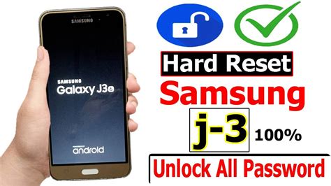 Samsung J Lock Screen Password Reset Sm J Fn Remove Screen Lock