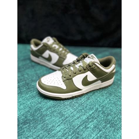 100 ของแท้ Nike Dunk Low Medium Olive Dd1503 120 Sneakers รองเท้า สำหรับขาย Shopee Thailand