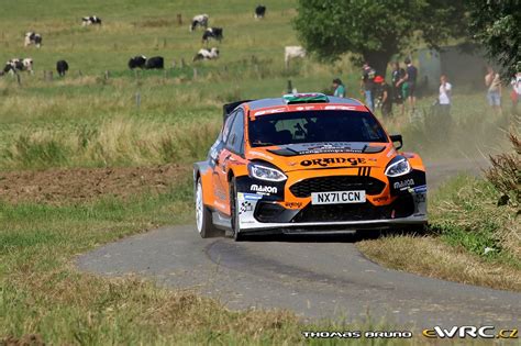 Williams James Roberts Dai Ford Fiesta Rally Ardeca Ypres Rally