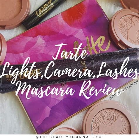 Tarte Lights, Camera, Lashes Mascara Review – The Beauty Journals