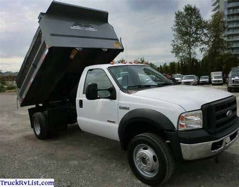 2007 Ford F550 11 Dump Truck Powerstroke Diesel For Sale Used 2007 Ford F550 11 Dump Truck