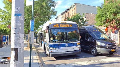 MTA NYCT Bus 2012 New Flyer XD60 4744 4761 On The B46 Select Bus