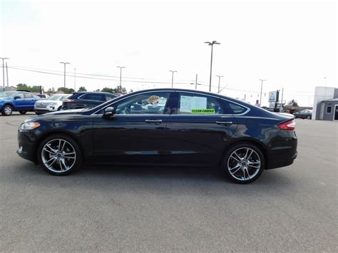 Pre Owned 2014 Ford Fusion Titanium 4d Sedan In Richmond As40662b Wetzel Honda