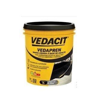 Vedacit manta liquida para impermeabilização e resistência Base Asfalto