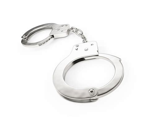 Premium Photo Handcuffs Isolated On White Background 3d Render