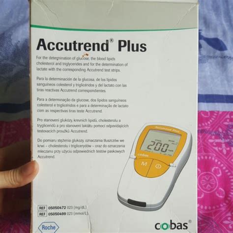 Accutrend Plus Meter Gctl Mg Dl Strips Softclix Health Nutrition