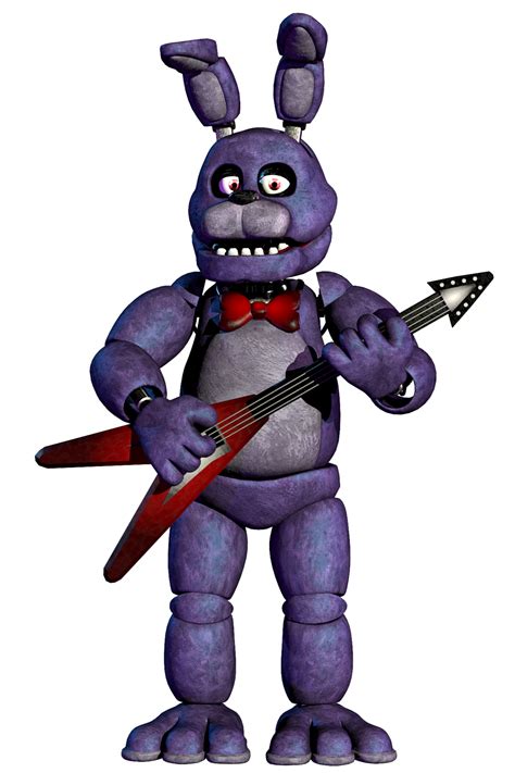 Bonnie The Bunny Full Body Render Rfivenightsatfreddys