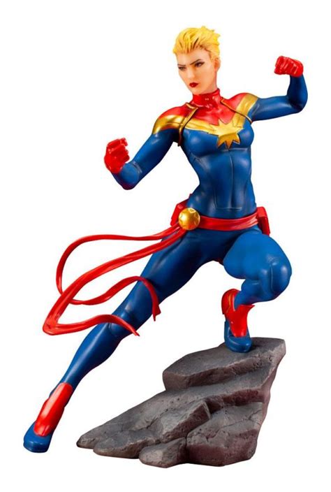 Captain Marvel Statue Artfx 110 Avengers Series Kotobukiya 17 Cm