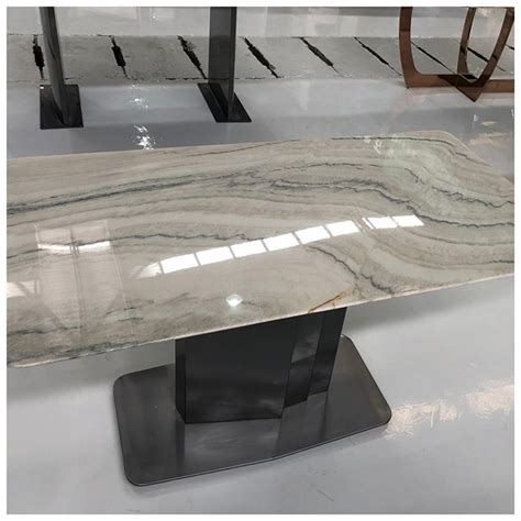 China Macaubas Fantasy Quartzite Dining Tables Suppliers Factory