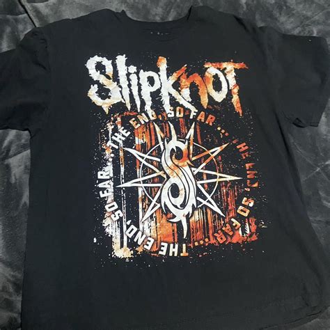 Officially Licensed Slipknot The End So Far Tee No Depop