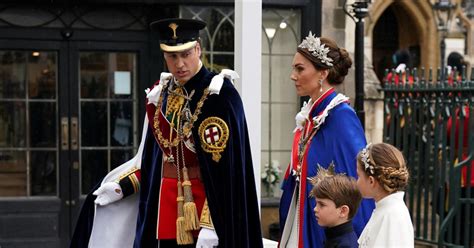 König Charles Krönung Royals und Stars in der Westminster Abbey