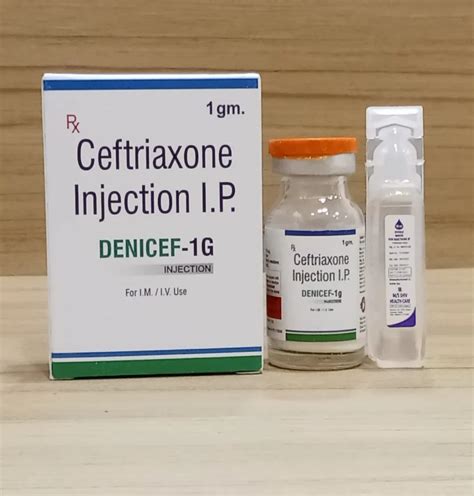 DENICEF 1G Ceftriaxone Injection 1 Gm At Rs 69 Vial Injections In New