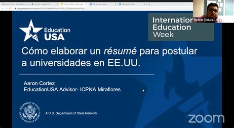 C Mo Elaborar Un Curriculum Para Postular A Universidades En Ee Uu Ogcri