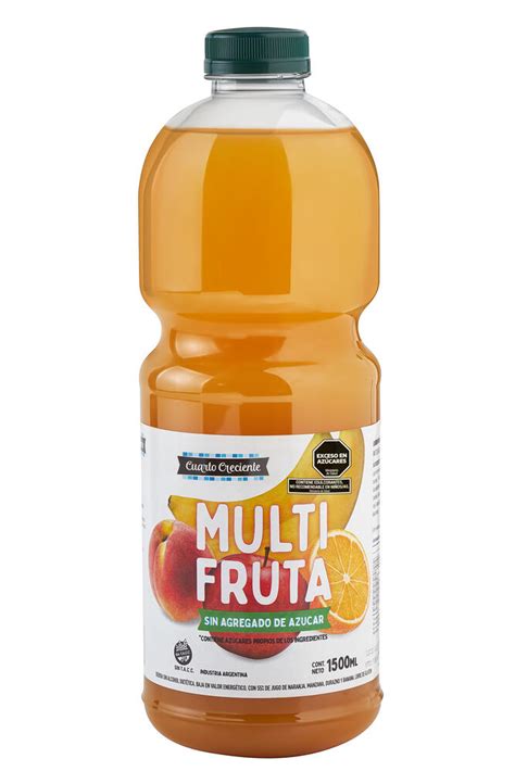 Green Co Jugo De Multifrutas Con Stevia X L Cuarto Creciente