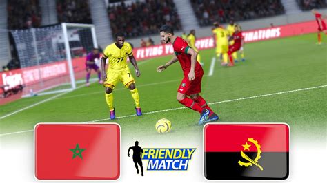 MOROCCO Vs ANGOLA LIVE INTERNATIONAL FRIENDLY MATCH 2024 FIFA SERIES