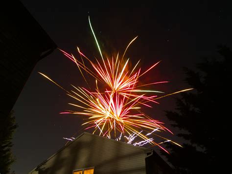 Backyard Firework Colors As You Can Imagine The Night Of Flickr