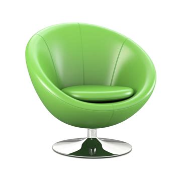 D Furniture Modern Green Chair Isolated D Buttons Chair Png