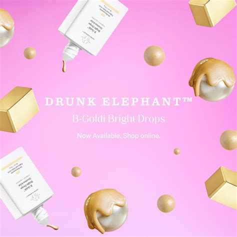 Discovering The Gold Standard Drunk Elephant B Goldi Bright Drops For The Beauty Bag Online