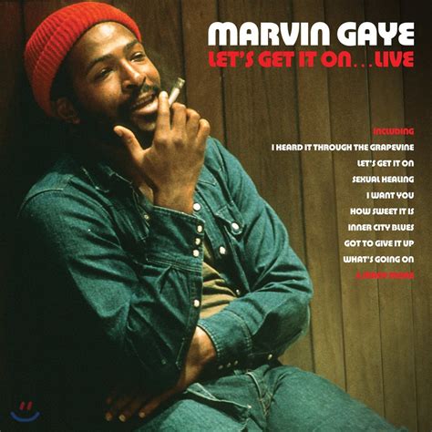 Marvin Gaye Let S Get It On Live Lp