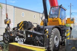 Rough Terrain Cranes Sany Src Series Specifications Cranemarket