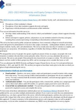 2021 2022 HEDS Diversity And Equity Campus Climate Survey Information Sheet