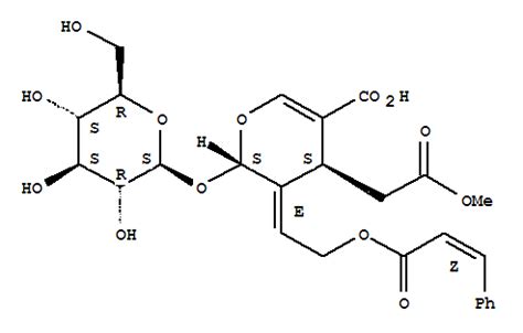 2H Pyran 4 Acetic Acid 5 Carboxy 2 B D Glucopyranosyloxy 3 4 Dihydro