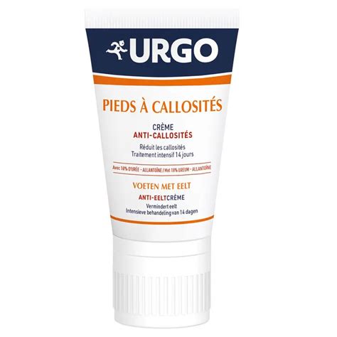 Crème anti callosités Urgo hydratation intense des pieds