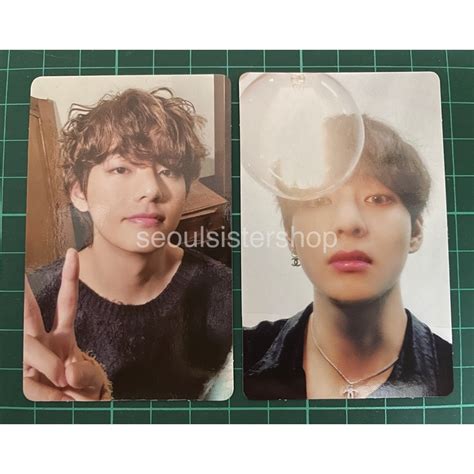 Bts World Tour Love Yourself Speak Yourself The Final And Deco Kit Photocard Taehyung V Shopee