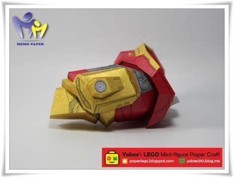 YOBEE S LEGO MINI FIGURE PAPER CRAFT Making Hulkbuster Papercraft For