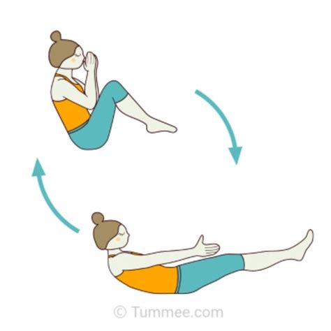 Boat Crunches By 𝔻𝕖𝕤𝕖𝕣𝕥 𝔽𝕠𝕩🦊 🌟 Exercise How To Skimble