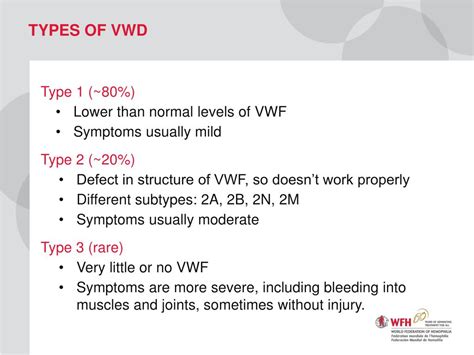 Ppt Von Willebrand Disease Powerpoint Presentation Free Download Id 1903513